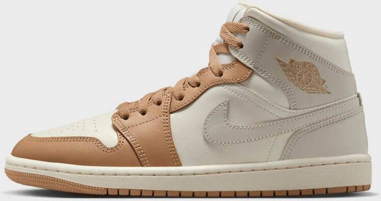 Jordan Air 1 Mid women beige Schoenen