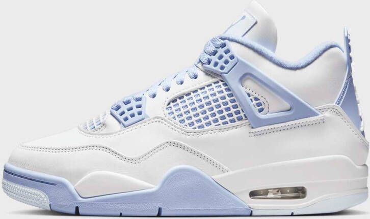 Jordan Air 4 Retro Aluminum „Forget Me Not“ Air Retro in wit formaten: 36.5