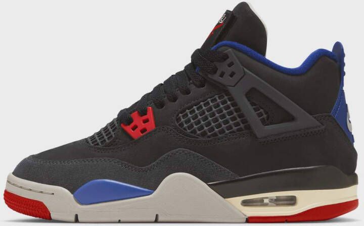 Jordan Air 4 "Rare Air" Retro (GS) Unisex Basketball zwart Schoenen - Foto 4