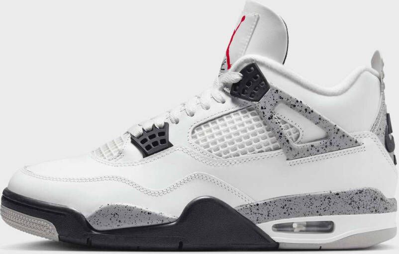 Jordan Air 4 Retro "White Cement" Air Retro in wit formaten: 41