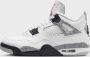Jordan Air 4 Retro "White Ce t" Air Retro in wit formaten: 45.5 - Thumbnail 2