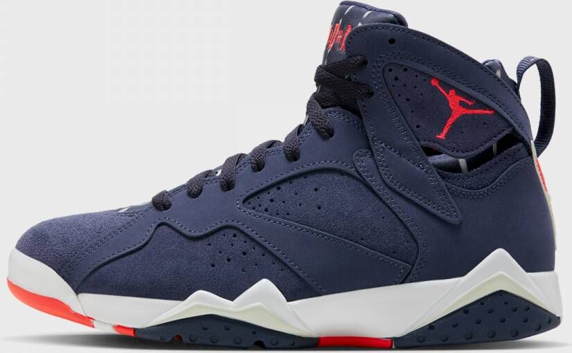 Jordan Air 7 Retro Quai54 Neutral Indigo Bright Crimson White Schoenmaat 48 1 2 Sneakers DV0577 500 - Foto 4
