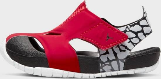 Jordan Flare (td) Sandalen & Slides Schoenen gym red black white maat: 17 beschikbare maaten:17 18.5