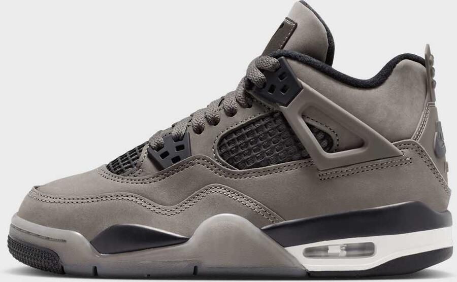 Jordan 4 Retro "Cave Stone" (GS) Unisex Basketball grijs Schoenen