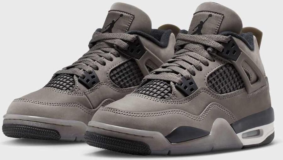 Jordan 4 Retro "Cave Stone" (GS) Unisex Basketball grijs Schoenen - Foto 3