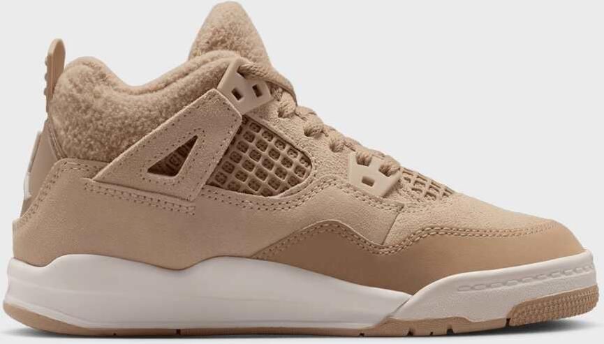 Jordan 4 Retro (PS) Unisex Basketball beige Schoenen
