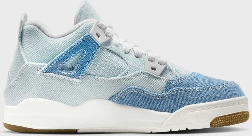 Jordan 4 Retro "Worn Blue" (PS) Unisex Basketball blauw Schoenen - Foto 2