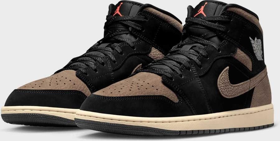 Jordan Air 1 Mid SE Men zwart Schoenen - Foto 3
