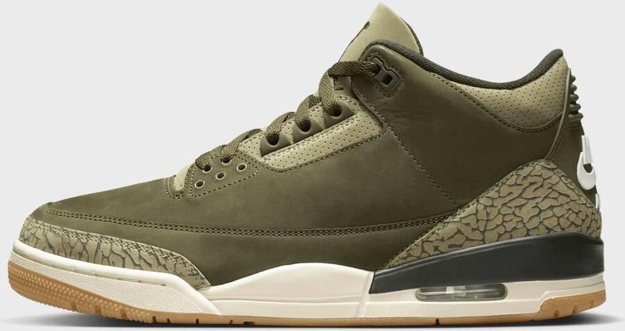 Jordan Air 3 Retro Men groen Schoenen - Foto 2