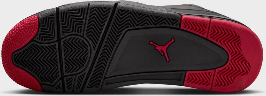 Nike Air Jordan 4 Sneaker Zwart Rood Limited edition Doos zonder deksel - Foto 4