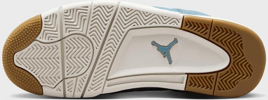 Jordan WMNS Air 4 Retro "Worn Blue" Women blauw Schoenen - Foto 3