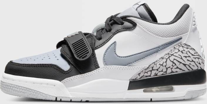 Jordan Air Legacy 312 Low Basketball Schoenen white fire red black wolf grey maat: 44.5 beschikbare maaten:43 44.5 45 - Foto 12