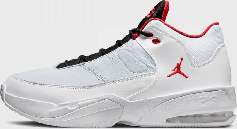Jordan Max Aura 3 White University Red Pure Platinum Black Schoenmaat 44 1 2 Sneakers CZ4167 105 - Foto 4