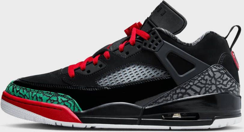 Jordan Spizike Low Basketball in zwart formaten: 41