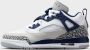 Jordan Spizike Low (GS) Basketball in wit formaten: 36.5 - Thumbnail 2