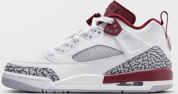 Jordan Spizike Low (gs) Sneakers Schoenen white team red wolf grey anthracite maat: 36.5 beschikbare maaten:36.5 37.5 38.5 39 40