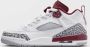 Jordan Spizike Low (gs) Sneakers Schoenen white team red wolf grey anthracite maat: 36.5 beschikbare maaten:36.5 37.5 38.5 39 40 - Thumbnail 3