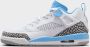 Jordan Spizike Low (GS) Basketball in wit formaten: 37.5 - Thumbnail 2
