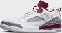 Jordan SPIZIKE LOW White Wolf Grey Anthracite Team Red- Heren White Wolf Grey Anthracite Team Red - Thumbnail 5
