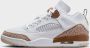 Jordan Spizike Low White Archaeo Brown Light Bone Pink Oxford- Heren White Archaeo Brown Light Bone Pink Oxford - Thumbnail 7