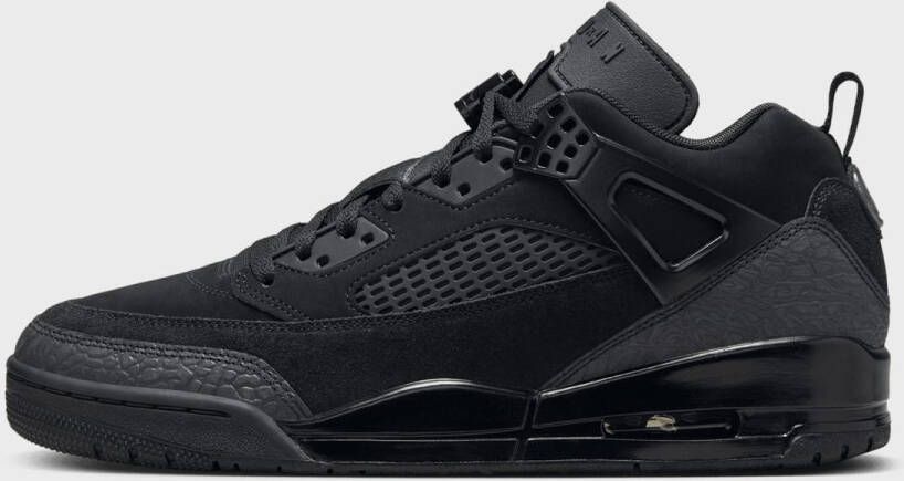 Jordan Spizike Low Basketball in zwart formaten: 45
