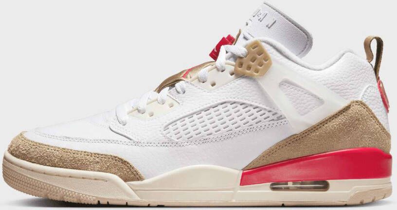 Jordan Spizike Low Sportschoenen Mannen Wit Bruin Rood - Foto 4