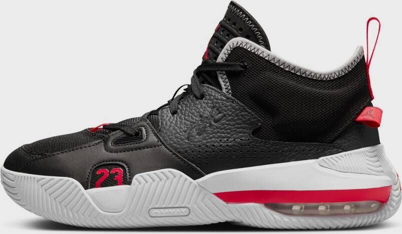 Jordan Stay Loyal 2 Basketball Schoenen black white university red wolf grey maat: 46 beschikbare maaten:41 42.5 43 44.5 45 46 - Foto 2
