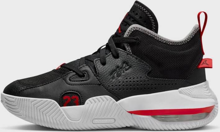 Jordan Stay Loyal 2 (gs) Basketball Schoenen black white university red wolf grey maat: 37.5 beschikbare maaten:36.5 37.5 38.5 39 40 - Foto 4