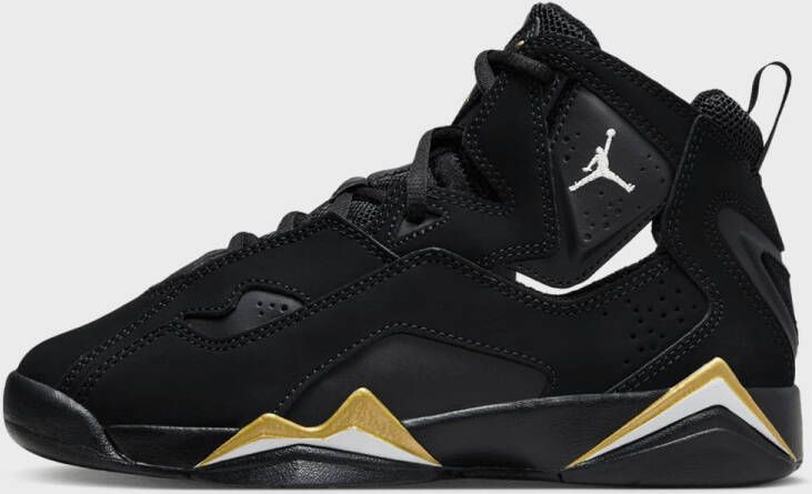 Jordan True Flight (GS) Basketball in zwart formaten: 38.5