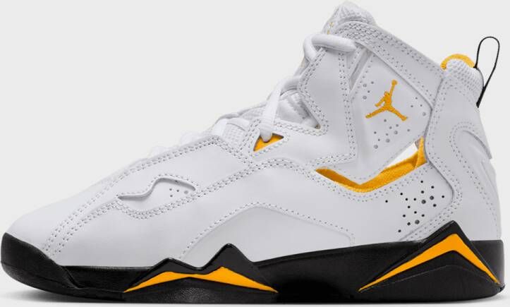 Jordan True Flight (gs) Sneakers Schoenen white black-yellow ochre maat: 36.5 beschikbare maaten:36.5 37.5 38.5 39 40