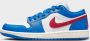 Jordan Wmns Air 1 Low Basketball Schoenen sport blue gym red white sail maat: 36.5 beschikbare maaten:36.5 - Thumbnail 2