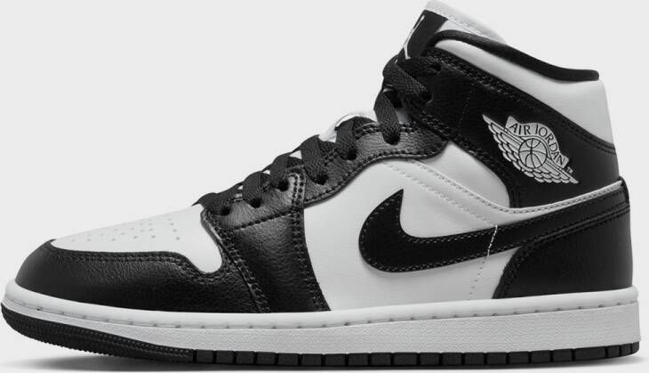 Jordan Wmns Air 1 Mid Basketball Schoenen white black white maat: 37.5 beschikbare maaten:36.5 37.5 38.5 39 40.5 41 42