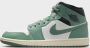 Jordan Air 1 Mid Sail Anthracite Jade Smoke- Sail Anthracite Jade Smoke - Thumbnail 3