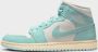 Jordan Damesschoenen Air 1 Mid Sail Muslin Light Dew- Dames Sail Muslin Light Dew - Thumbnail 11