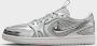 Jordan WMNS Air 1 MM Low V3 women zilver Schoenen - Thumbnail 1