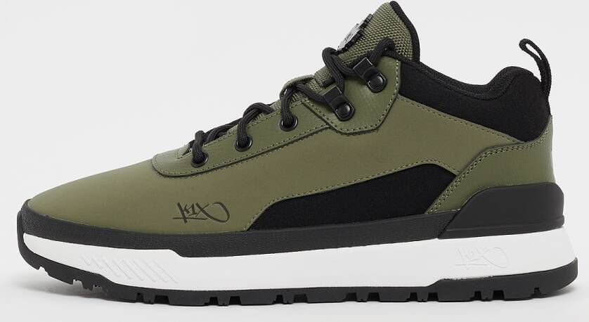 K1X Philly Run Sneakers Heren olive black white maat: 47.5 beschikbare maaten:41 42.5 43 44.5 45 47.5