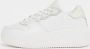 Karl Kani Kk 89 Up Heel Logo Womens White Beige Sneakers 1180797-White Beige - Thumbnail 1