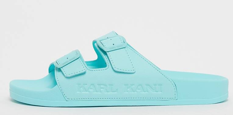 Karl Kani Street Slide Sandalen & Slides Schoenen aqua blue maat: 39 beschikbare maaten:38 39 40.5 36.5 42