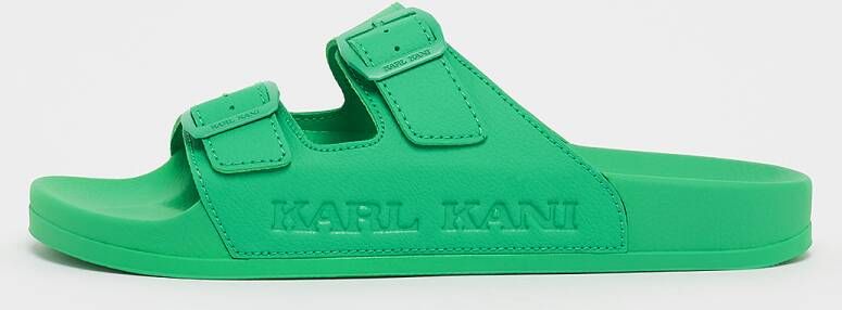 Karl Kani Street Slide Sandalen & Slides Schoenen green maat: 40.5 beschikbare maaten:38 39 40.5 36.5 42