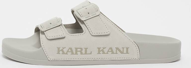 Karl Kani Street Slide Prm Sandalen & Slides Schoenen beige maat: 38 beschikbare maaten:38 39 40.5
