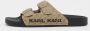 Karl Kani Street Slide PRM men Slides & Sandalen beige Schoenen - Thumbnail 1