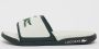 Lacoste Croco 1.0 Serve Slide Dual 1241cma Sandalen & Slides Schoenen black off white maat: 39.5 beschikbare maaten:39.5 40.5 42 43 44.5 46 47 - Thumbnail 1