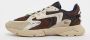 Lacoste Bruine Sneakers Sportief Ontwerp Mannen Brown Heren - Thumbnail 3