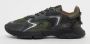 Lacoste L003 NEO 224 1 SMA Sneakers Donkergroen Zwart - Thumbnail 19
