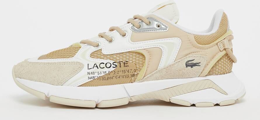 Lacoste L003 Neo Sneakers Schoenen lt tan white maat: 41 beschikbare maaten:41 42 43 44.5 45 46