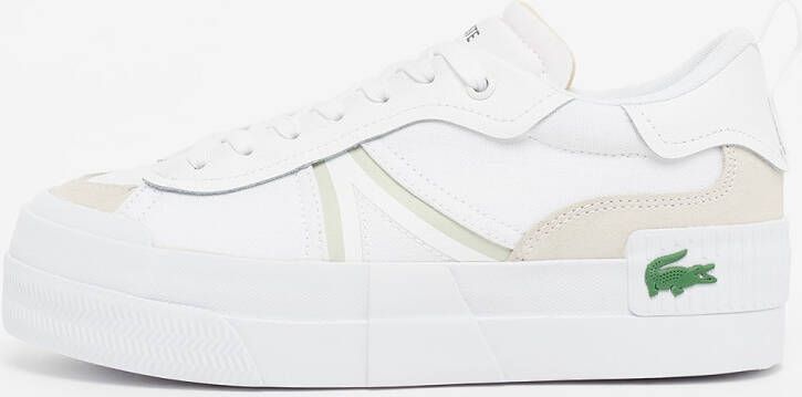 Lacoste L004 Platform Lifestyle in wit formaten: 39