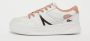 Lacoste L005 Vrouwen Sneakers White Tan - Thumbnail 3