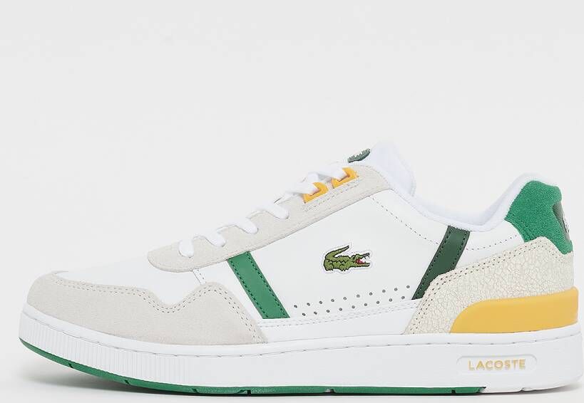 Lacoste T Clip 0722 2 Sma Wht Grn Schoenmaat 42 1 2 Sneakers 43SMA0061 - Foto 18