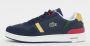 Lacoste T-Clip Sneakers Laag blauw - Thumbnail 2