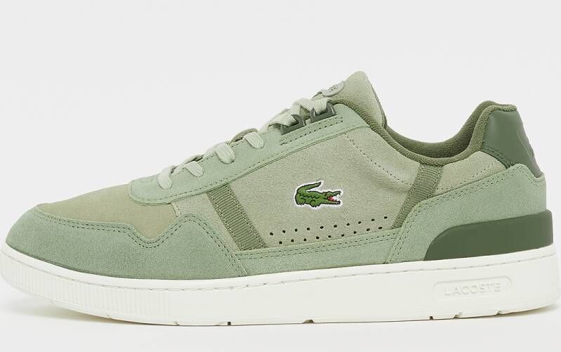 Lacoste T-Clip Set 222 Heren Sneakers Schoenen Groen 744SMA0082AAK - Foto 3